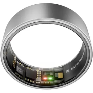 Ultrahuman Ring Air (13, Titane brut), Bague connectée, Gris pas cher