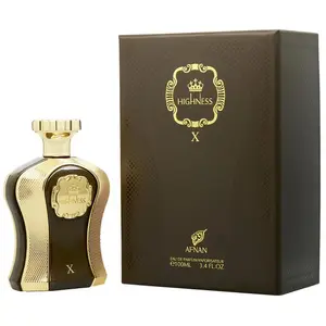 Comparateur de prix : Parfum Homme - Afnan - Highness X - Oriental - Ambré - Gourmand 100 ml