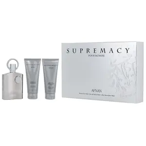 Supremacy Silver - Afnan Coffret Cadeau 100 ml pas cher