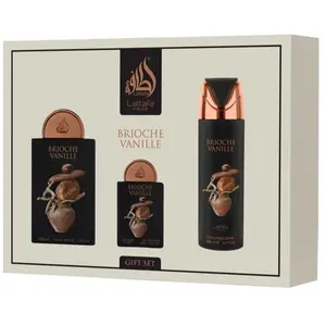 Coffret cadeau Brioche Vanille (3pièces) - Lattafa Pride pas cher