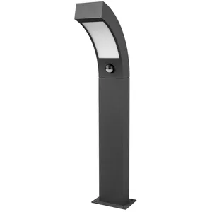 Comparateur de prix : Lucande, luminaire pour socle LED Lennik, capteur, 60 cm, anthracite