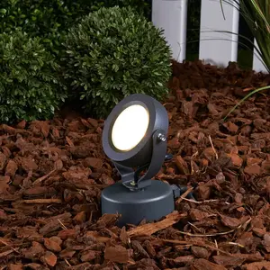 LUCANDE LED Luminaire extérieur 'Gavin' en aluminium pas cher