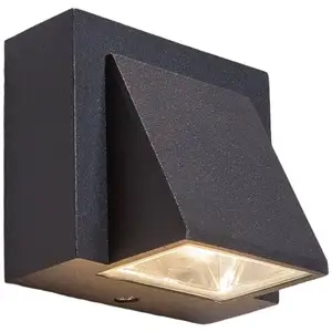 Comparateur de prix : Lucande, applique d'extérieur LED Marik, anthracite, métal, IP54