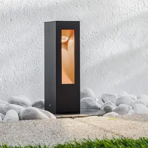 Comparateur de prix : Lucande - led Borne Eclairage Exterieur 'Jenke' en aluminium