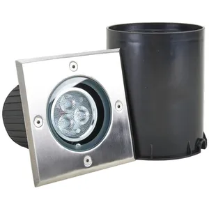 LUCANDE Led Spot encastrable dans le sol 'jos' en aluminium pas cher