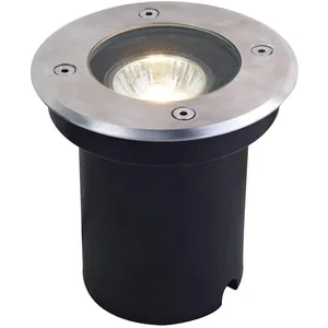 Lucande luminaire encastré dans le sol Ava, Ø 12 cm, rond, IP67, GU10 pas cher