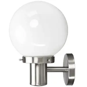 Lindby - Applique extérieure à intensité variable 'Samuel' en inox pas cher