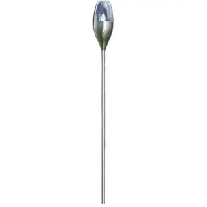 Comparateur de prix : LAMPENWELT Lampe solaire LED Lindby Jari, hauteur 122 cm, acier inoxydable, transparent