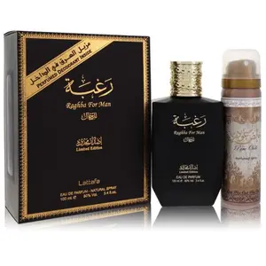 Comparateur de prix : Eau de Parfum Raghba For Man by Lattafa 100ml homme