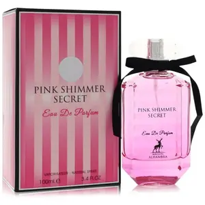 Pink Shimmer Secret 100ml Eau de Parfum Maison Alhambra - Femme pas cher