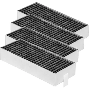 Lot de 4 filtres à charbon actif - compatibles avec Siemens HZ9VRCR0 1... pas cher