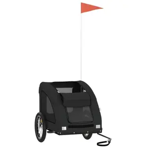 VIDAXL Remorque de bicyclette VENTE-FLASH - Remorque de vélo - pour an... pas cher