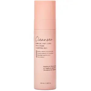 Nettoyant 3-en-1 huile & mousse visage - MA SKIN pas cher