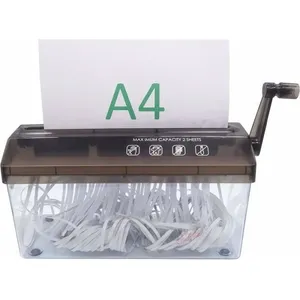 RICEEL Déchiqueteuse pour Papier A4, Destructeur de Documents Manuel p...