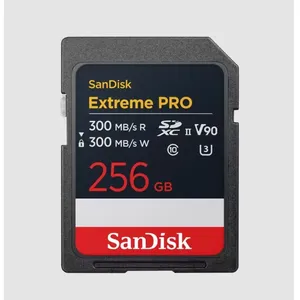 Carte Mémoire SD SanDisk Extreme PRO 256Go SDXC UHS-II jusqu'à 300MB/s...Vendu parcdiscount
