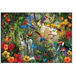 Eurographics Puzzle 500 pièces XL : Le paradis des oiseaux tropicaux, Carolin pas cher