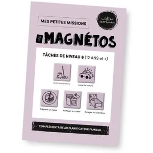 Magnets Tâches de niveau 6 (dès 12 ans) - Les Magnétos pas cher
