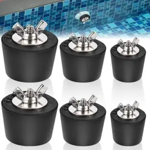 TEHTUY Lot De 6 Bouchons D'Hivernage Pour Piscines Intex - Bouchons En...