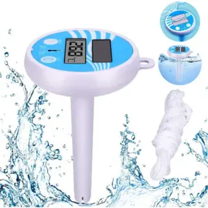 Thermomètre De Piscine Numérique Solaire Flottant Avec Écran Lcd Pour Piscine Extérieure Et Intérieure Et SpaVendu parmanomano