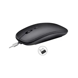 Souris Sans Fil, Souris Sans Fil Rechargeable Par USB, Souris D'ordinateur Portable Souris De Bureau 2,4G Silencieuse
