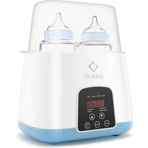 CJYKKV Baby Bottle Warmer & Bottle Sterilizer, 6 In 1 Double Bottle Warmer Fo... pas cher
