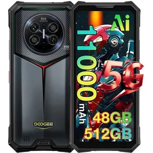 Doogee V50 Smartphone Incassable 48Go + 512Go 11000mAh/66W 6.78 120Hz ...
