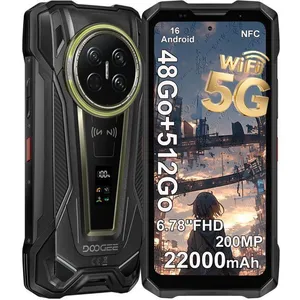 Doogee VMax 2 5G Smartphone Incassable 48Go + 512Go 22000mAh/120W 6.78...