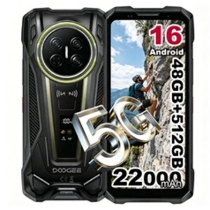 Doogee V Max 2 - Smartphone Robuste 22000mAh, 120W, Ecran 6.78" 120Hz,...