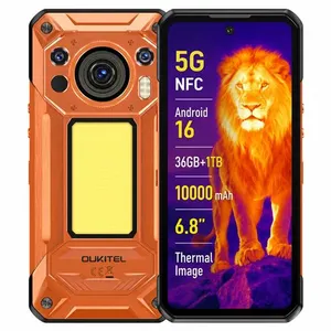 Smartphone Oukitel WP500 Ultra 5G Double SIM 1 To 6.8" Orange