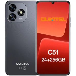 OUKITEL C51 Smartphone, 24(8+16)Go+ 256Go, 5150mAh, Unisoc T606 Androi... pas cher