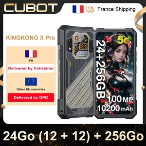 Smartphone 5G CUBOT King KongX PRO 24Go+256Go - Batterie de 10200 mAh ... pas cher