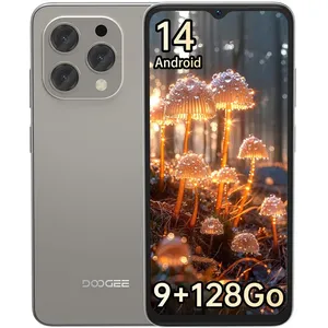 Smartphone Pas Cher DOOGEE N55 - 9Go + 128Go/1TB - Batterie 5150mAh - Écran de 6.56" - 13MP - Android 14 Double SIM/OTG/GPS GrisVendu parcdiscount