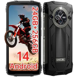 Smartphone OSCAL PILOT 2, 8GB+256GB, 8800mAh Écran 6.5 FHD+, 50MP+32MP... pas cher