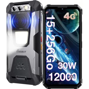 FOSSIBOT F106 Pro Smartphone Robuste 6.58" 256Go 48MP 12000mAh IP68 An...Vendu parcdiscount