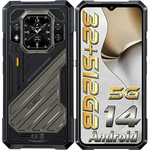 Comparateur de prix : Cubot Kingkong X Téléphone Portable 32Go 512Go Android 14 10200mAh 33W 6.58 FHD+ 120Hz 100MP Double Ecran 5G Dual SIM NFC Telephone de Chantier-noir