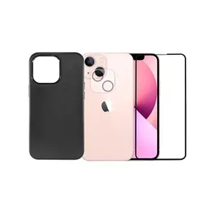 Protection intégrale Verre Trempé pour iPhone 13 Mini + Verre Trempé C...