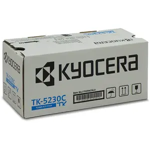 Comparateur de prix : Toner Kyocera TK-5230C d'origine. Cyan, 1 200 pages ISO 19752, compatible imprimante ECOSYS M5521cdw, M5521cdn XL
