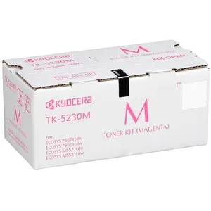 Toner Kyocera TK-5230M d'origine. Magenta, 1 200 pages ISO 19752, compatible imprimante ECOSYS M5521cdw, M5521cdn pas cher