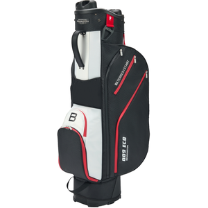 Bennington Cartbag QO9 ECO WR, noir/blanc/rougeVendu parall4golf
