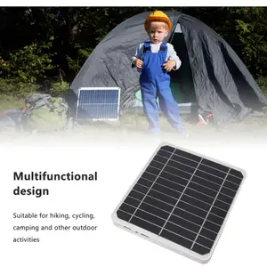 OEM Panneau Solaire Portable 20w Eau Usb Type-c Dc Imperméable 5v 2a P...Vendu parmanomano