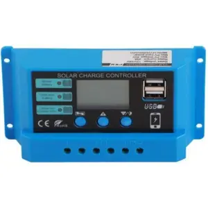 YMYNY Contrôleur De Charge Solaire 12 V 24 V, Régulateur De Charge Pou...Vendu parmanomano