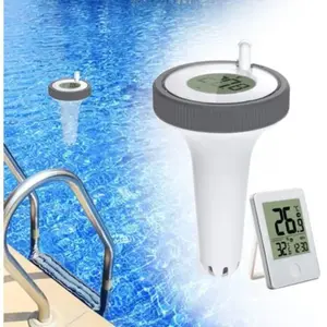 Thermomètre Intérieur Et Extérieur Flottant Sans Fil,piscine Thermomètre Flottant Jauge,thermomètre De Piscine Numérique Avec Écran Lcd Pour Bassin De Spa De Piscine Intérieure Extérieure 1jeu ToncheaVendu parmanomano