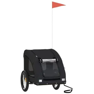 VIDAXL Réduction - Remorque de vélo Chariot de vélo en jogger / pousse... pas cher