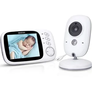 Babyphone Caméra Vidéo sans Fil 3,2 Pouces, AWANFI Moniteur Bébé 2,4 G...Vendu parcdiscount