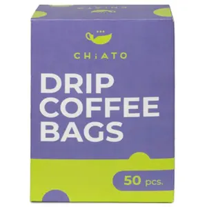 Sachets filtres pour café goute à goute CHiATO, 50 pcs. pas cher