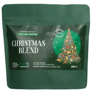 Coffee Friend Café moulu pour les fêtes en édition limitée Christmas Blend, 250 g pas cher