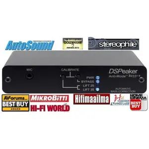 Égaliseur automatique DSPeaker Anti-mode 8033SII Stéréo - Noir pas cher