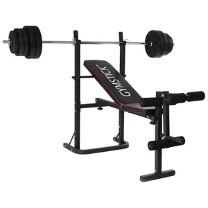 Gymstick Banc De Musculation Avec Ensemble 40kg