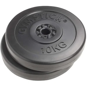Gymstick Assiette 10kg Vinyl 2 Unités pas cher