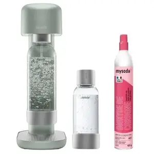 MySoda mysoda - machine à gazeifier l'eau + 2 bouteilles - rb003al-ggVendu paramazon